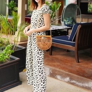 Tiare Marie Animal Print Maxi dress - one size